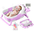 Collapsible Baby Bathtub for Infants to Toddler by WyfKyd