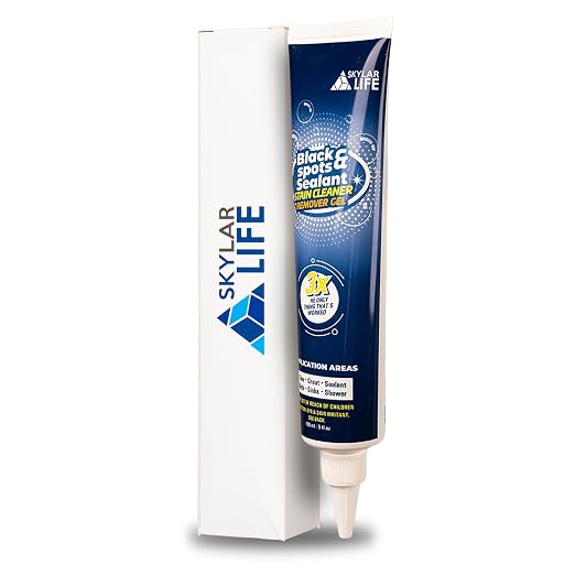 Skylarlife Home Tiles and Sealant, Rubber Stain Whitnener Gel Apply on Silicone by Skylarglobal