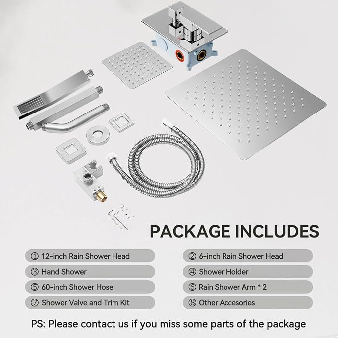 Shower Faucet Set Shower Systems, STARBATH 3 Way Shower Faucet - Image 8