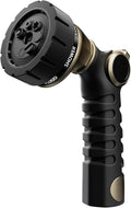 RESTMO Heavy Duty Hose Nozzle, Metal Garden Water Hose Sprayer by Restmo