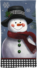 Briarwood Lane Smiling Snowman Cotton Hand Towel by BriarwoodLane