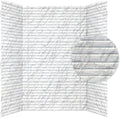 From Plain To Beautiful In Hours 133-640-VISTA-KIT Vista Tub and Shower Wall by DecorativeCeilingTiles