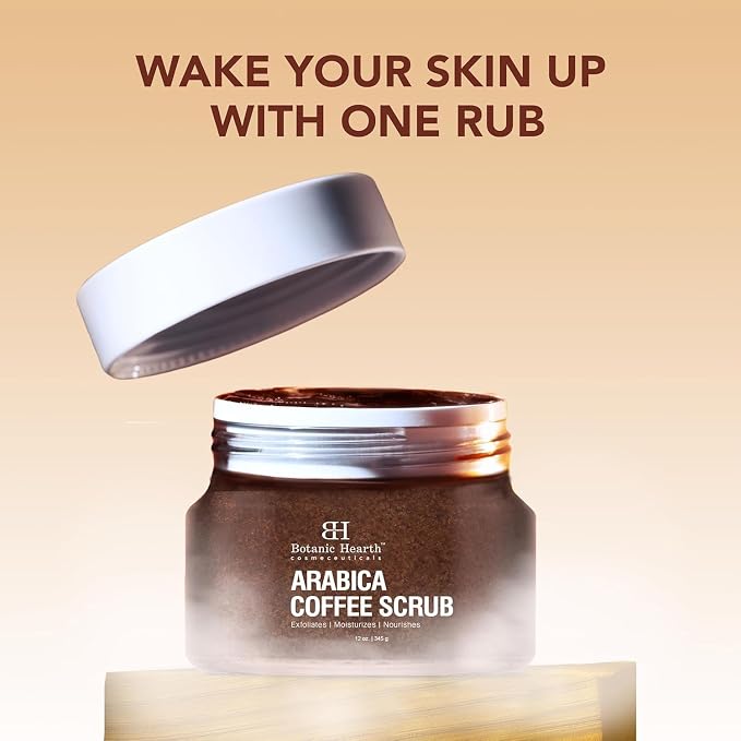 Botanic Hearth Arabica Coffee Body Scrub Exfoliating Body Scrub Act As Body - Image 4