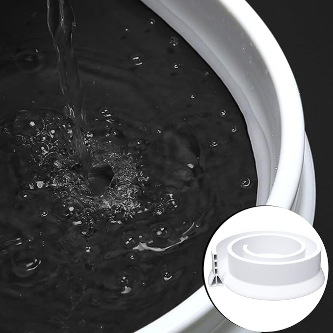 3" High Shower Threshold Water Dam 98 IN Collapsible Shower Water Splash Guard - Image 9