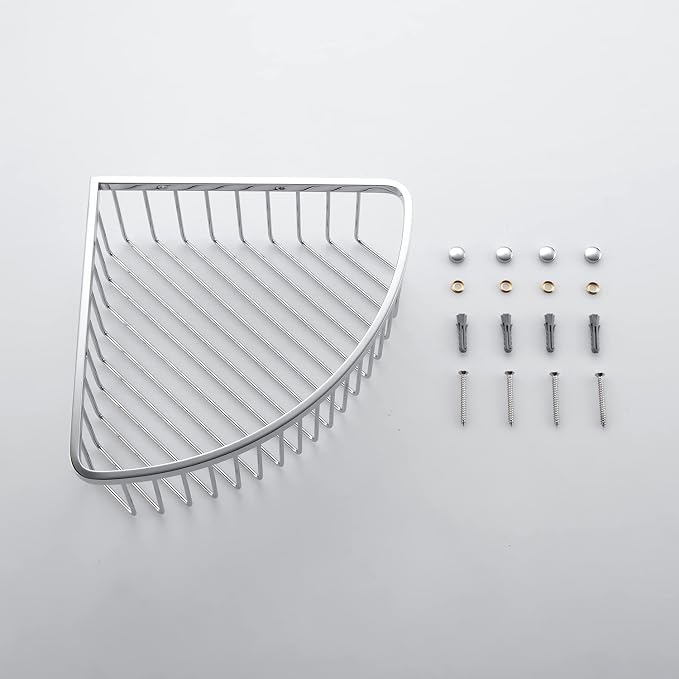 Corner Shower Caddy Organizer, SUS304 Stainless Steel Heavy Duty Rust-Proof - Image 5