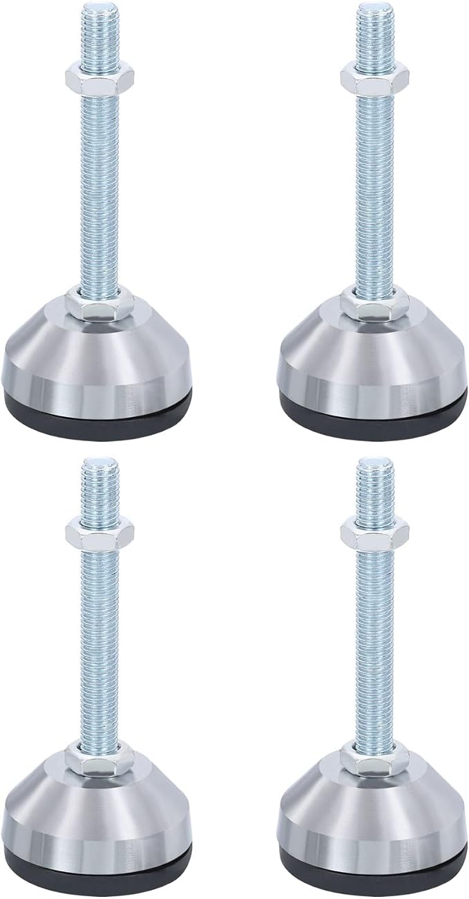 PATIKIL Furniture Leveling Feet 2.4" Dia Base M12 Thread by PATIKIL