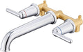 Wall Mount Tub Filler, 10.33" Extra Long Tub Spout by Wintap