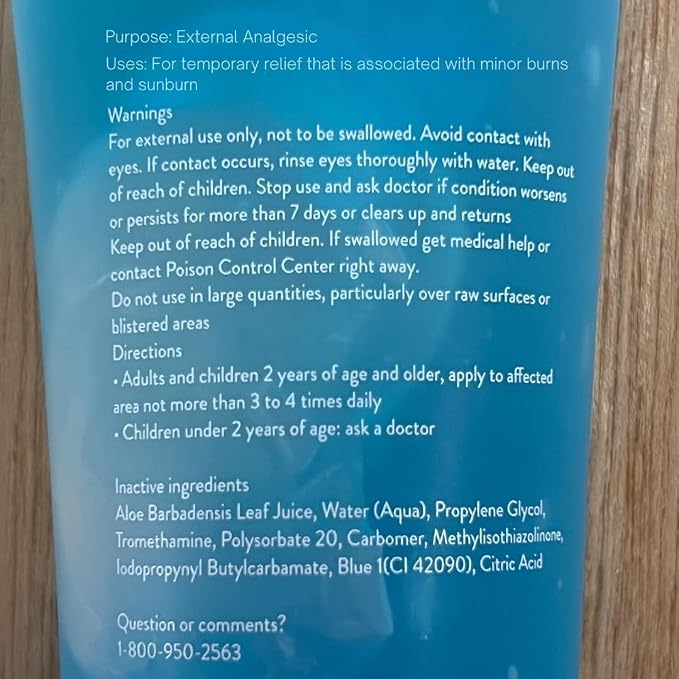 ALOE UP Aloe Ice Sunburn Relief Jelly - Image 2