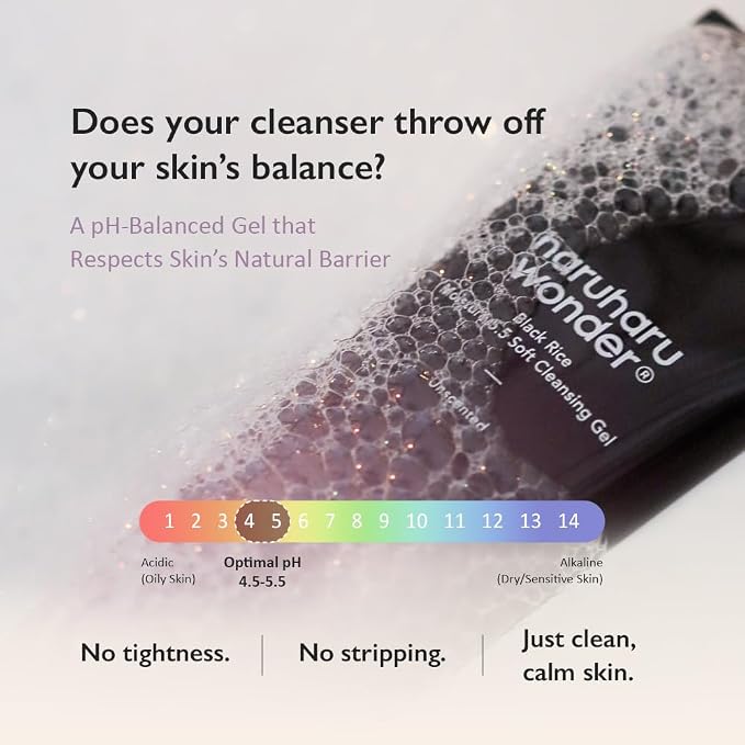 HARUHARU wonder Black Rice Moisture Cleansing Oil & 5.5 Soft Cleansing Gel - Image 8