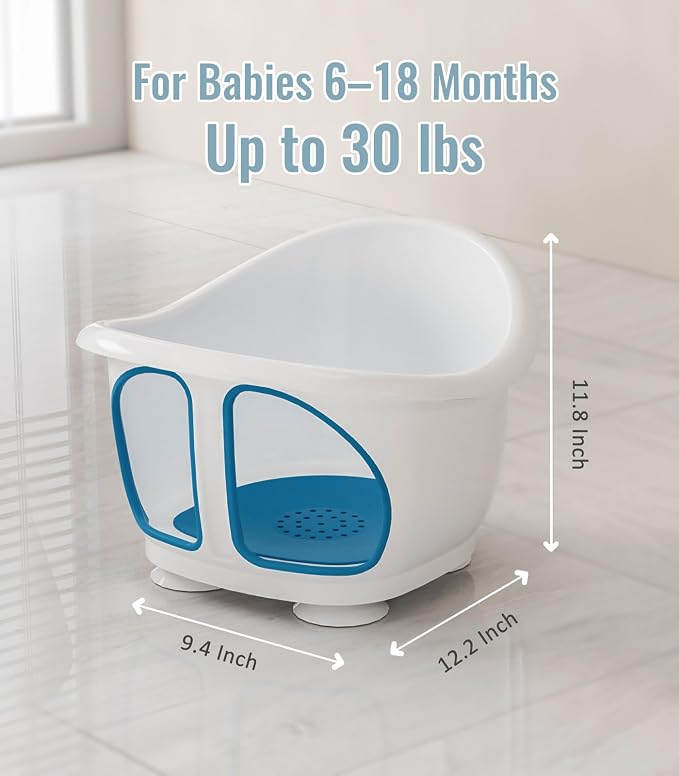 Baby Bath Seat for Babies 6-12 Months, Bath Tub for Baby - Image 3