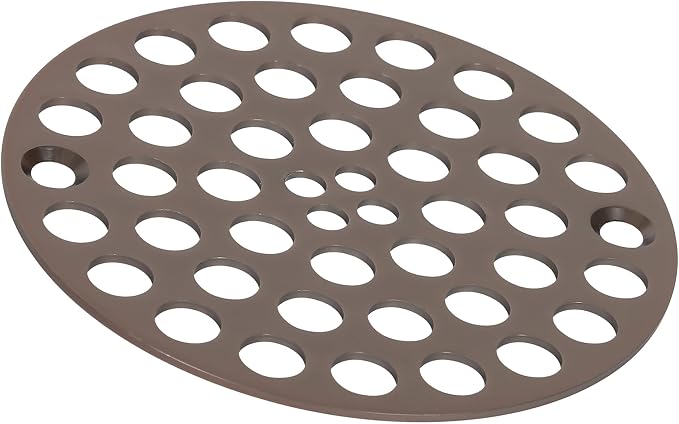 4" Screw-in Shower Drain Cover, Oil Rubbed Bronze - Image 6