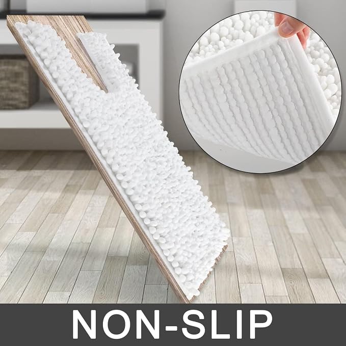 Yimobra Toilet Rug U Shaped Washable 24x24 Inch - Image 4