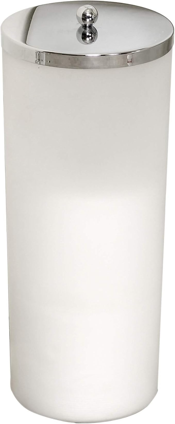 Zenna Home Toilet Paper Holder Stand, Enclosed Toilet Paper Storage Holds 3 TP by ZennaHome