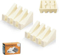 Silicone Soap Dish with Drain, Upgrade Double Suction Cups at The Bottom by AIXIAOYA