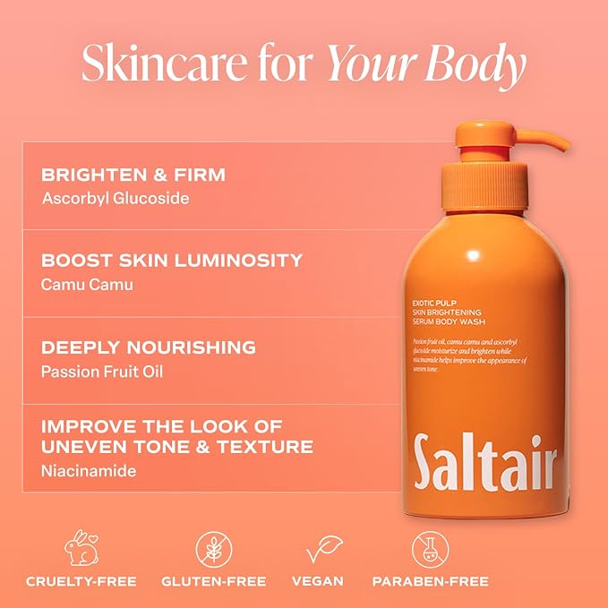 Saltair Body Wash, Exotic Pulp 2-Pack. Moisturizing Body Cleanser - Image 3