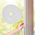 SUNMON Weather Stripping Door Seal, D-Type Strip Weather Stripping Seal Strip by sunmon