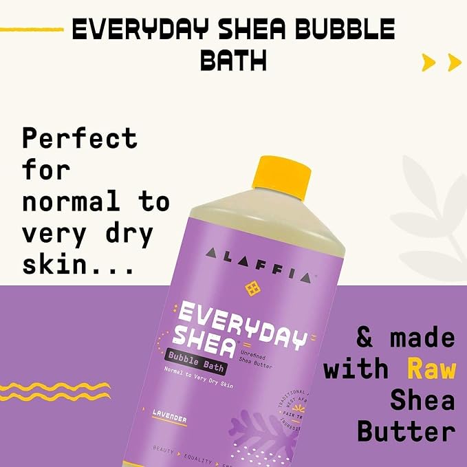 Alaffia Bubble Bath for Women, Lavender – Everyday Shea Butter Formula - Image 6