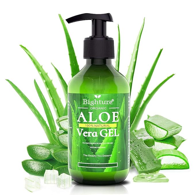 Aloe Vera Gel, 100% Aloe Vera from Freshly Cut Aloe Leaves, Skin Care - Image 9