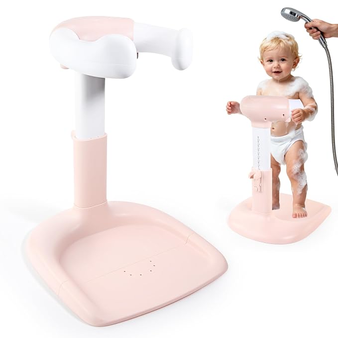 Baby Shower Stand for Infant to Toddler 6–36 Months, Baby Bath Stand Support by LIFVCNT