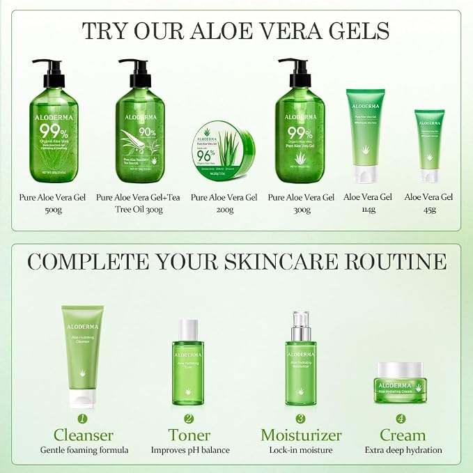 Aloderma 99% Organic Aloe Vera Gel Made within 12 Hours of Harvest - Image 9