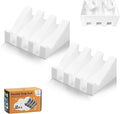 Silicone Soap Dish with Drain, Upgrade Double Suction Cups at The Bottom by AIXIAOYA