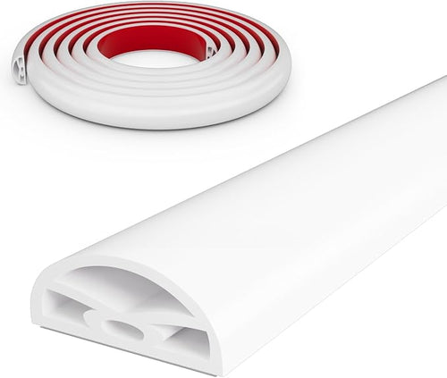 118” White Shower Threshold Water Dam Stopper by KNEELISA