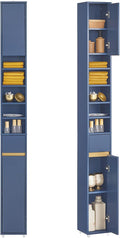 SoBuy Bathroom Narrow Storage Cabinet Skinny Tall Unit by Haotian
