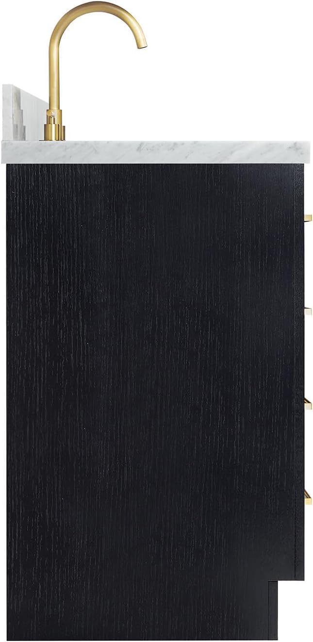ARIEL Hepburn 43 Inch Single Rectangular Sink Bathroom Vanity - Image 5