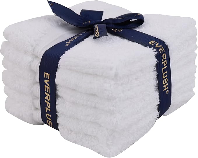 Everplush Youth Style Wash Cloth 6-Piece Combo by Everplush
