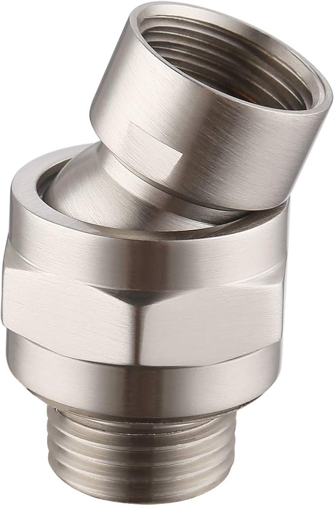 KES Shower Connector Ball Joint Shower Head Swivel Ball Adapter Brass by KES