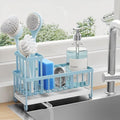 Cisily Blue Sponge Holder for Kitchen Sink, Sink Caddy Organizer by CISILYHOMELIFE