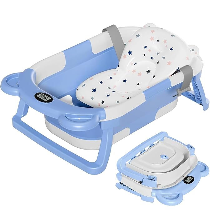 TPN Collapsible Baby Bathtub, Baby Bath Tub by TPN