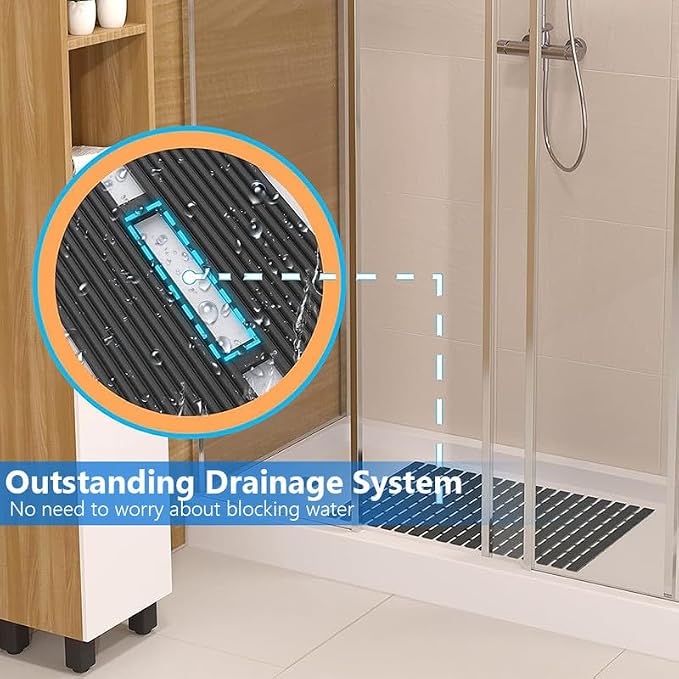 Bath Mat Non Slip Shower Mat Bathtub - Image 4