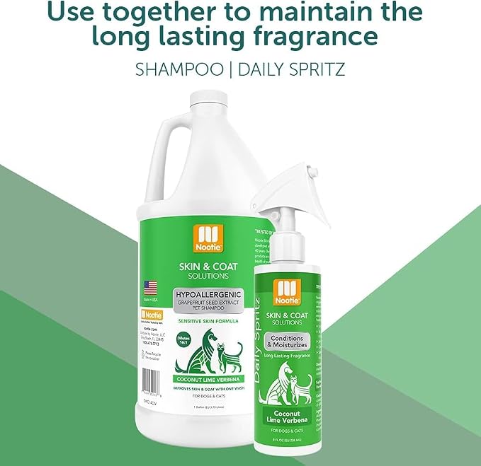 Nootie - Pet Shampoo for Sensitive Skin - Revitalizes Dry Skin & Coat - Natural - Image 5