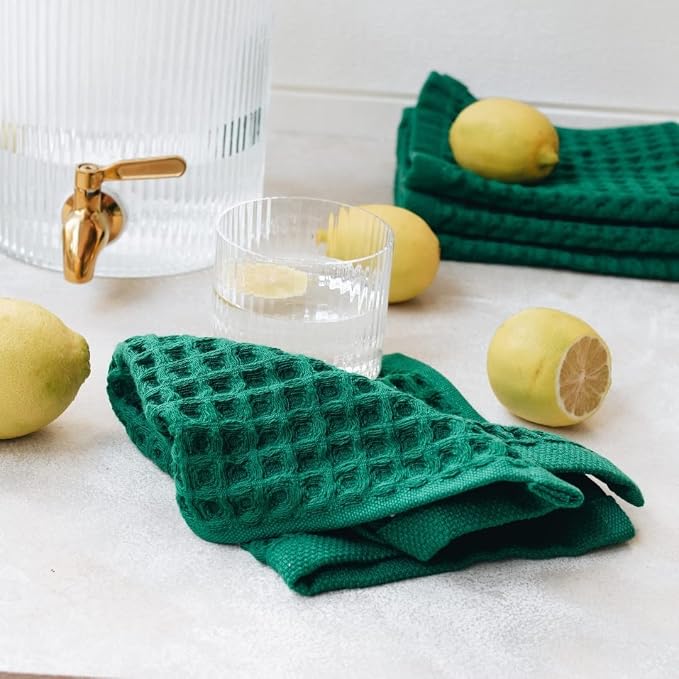 sea me at home Waffle Washcloths Set, 100% Turkish Cotton - Image 3