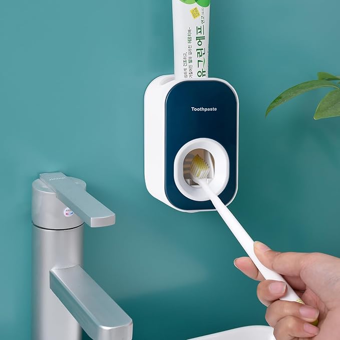 Automatic Toothpaste Dispenser Wall Mounted by Mr.+Thumbs