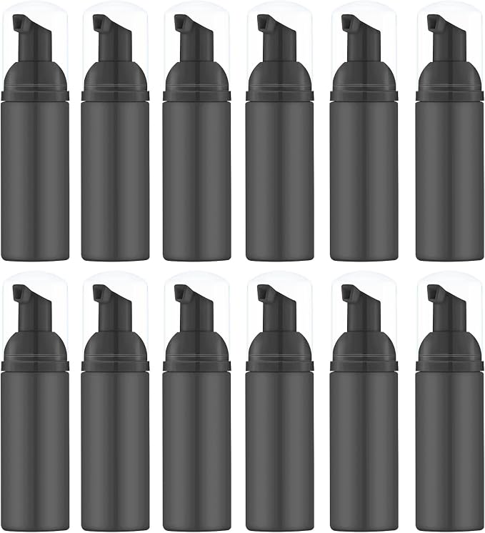 Iron BILL2 Oz Empty Foam Pump Bottle Travel Foaming Soap Dispenser by IRONBILL