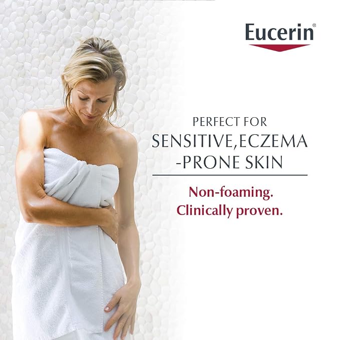 Eucerin Eczema Relief Cream Body Wash, Eczema Body Wash - Image 2