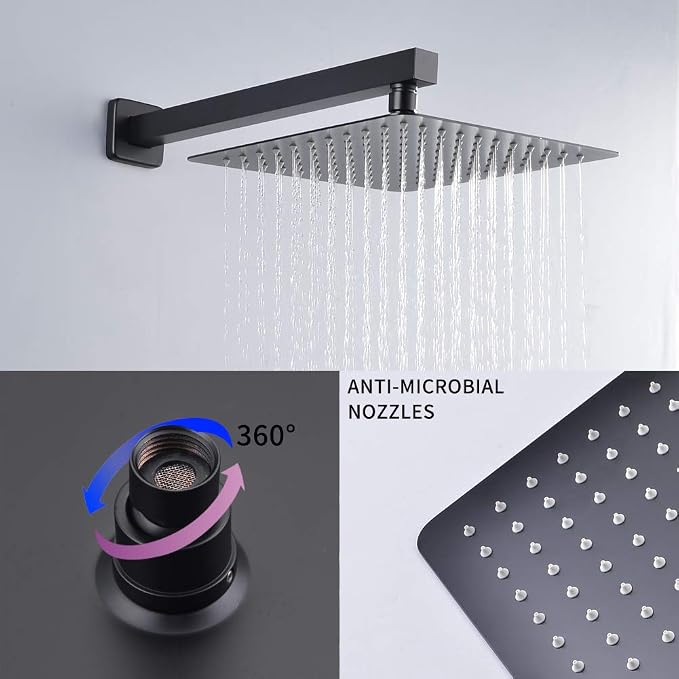 SHAMANDA Luxury Shower Set, Bathroom Single Handle Shower Faucet - Image 6