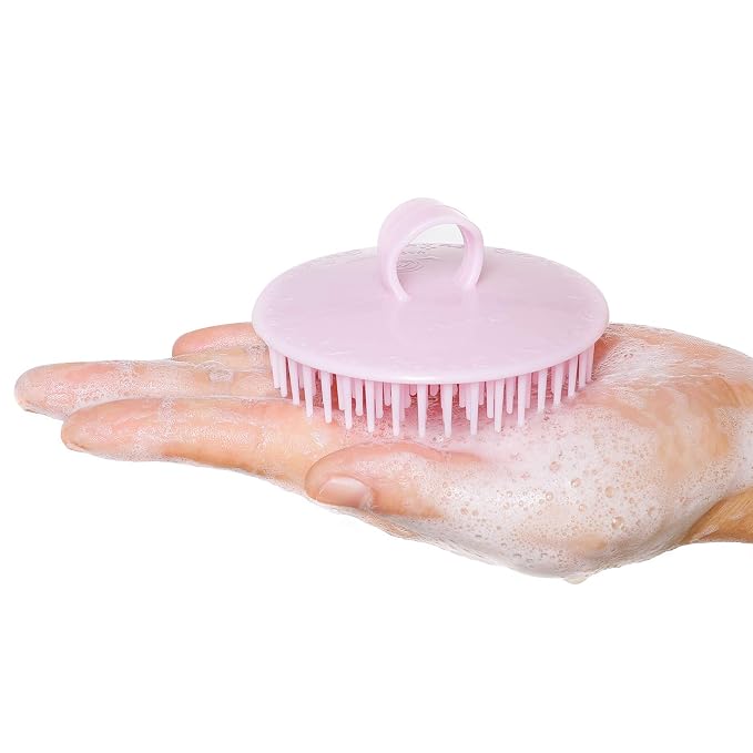 2Pack Hair Scalp Exfoliator Brush Dandruff Cleaning brush, Flexible Scalp - Image 6