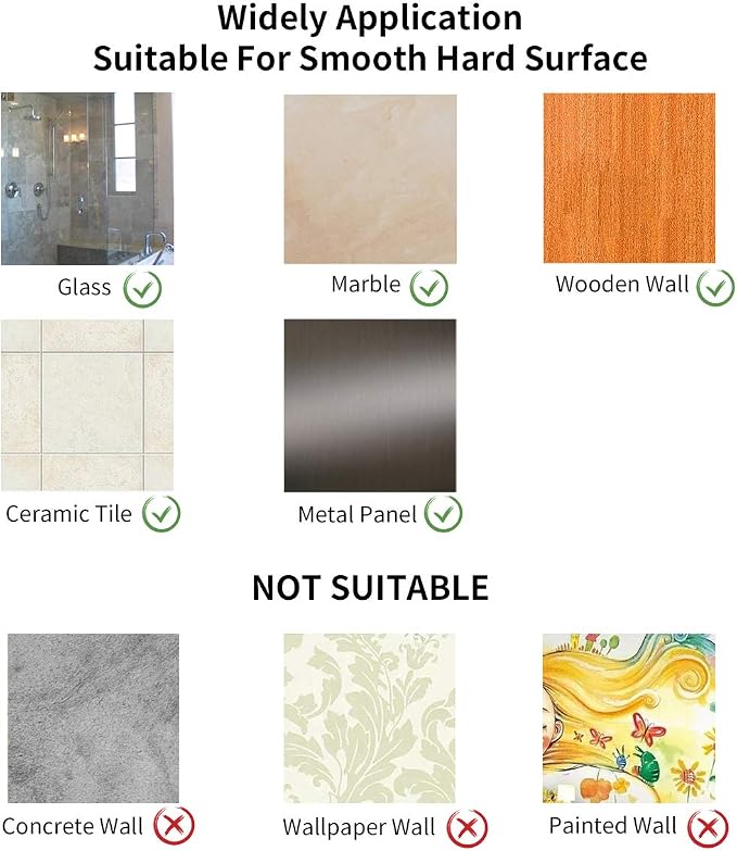 Vuzvuv Adhesive Brushed Gold Hooks, SUS304 Stainless Steel Self-Adhesive Towel - Image 6