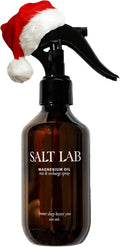 Magnesium Oil Spray, Gift for Relaxation, Topical Magnesium Spray for Adults by SALTLAB