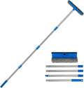 30"-59" Window Squeegee, 2 in 1 Squeegee Window Cleaner by Bryquelin