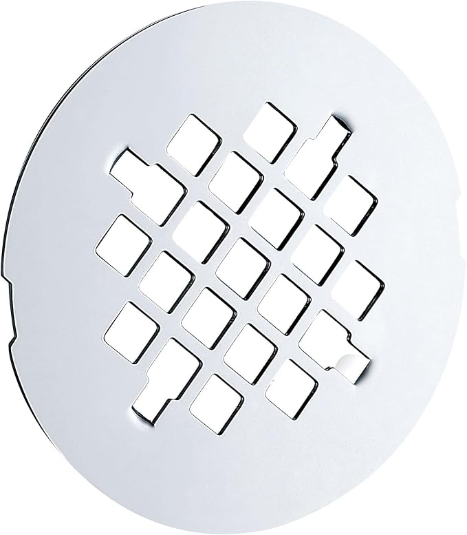4-1/4 inches Snap-On Round Shower Drain Cover, Stainless Steel - Image 3