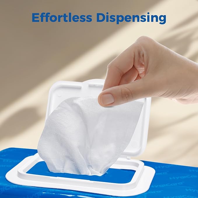 Adult Washcloths Body Wipes 250 Count Fresh Scent 12"x8" Flip Top, Strong Yet - Image 7