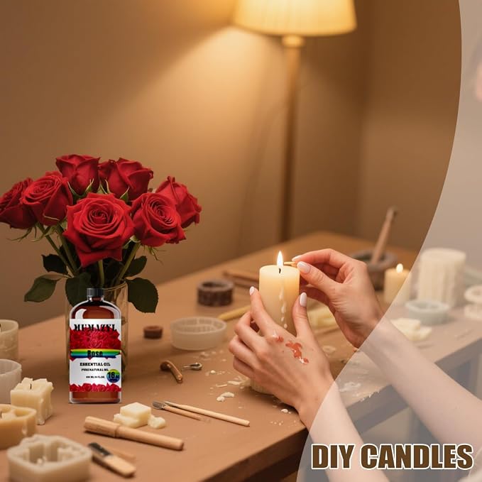 Rose Essential Oil, Rose Oil 16 Fl Oz 480ML - Image 6