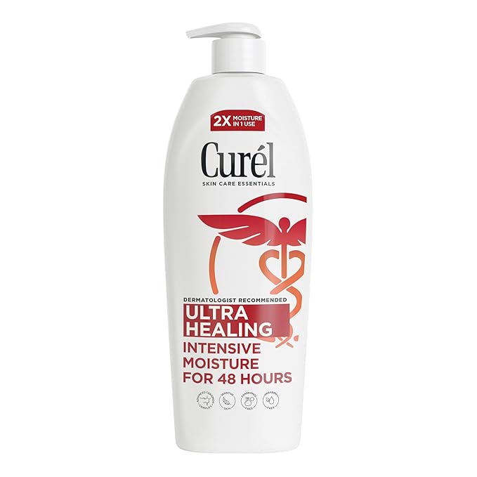 Curel Ultra Healing Lotion for Sensitive and Dry Skin, Hand and Body Lotion by Cur%C3%A9lSkincare