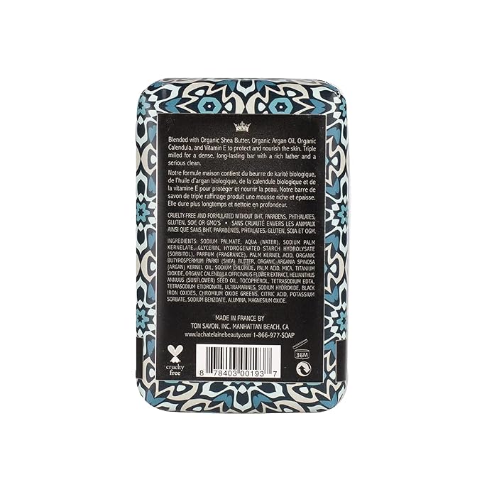 La Chatelaine Shea Butter Bar Soap| Natural and Organic |Triple Milled | Made - Image 2
