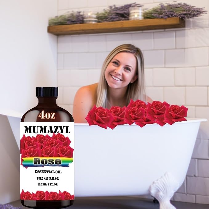 Rose Essential Oil, Rose Oil 4 Fl Oz 120ML - Image 7