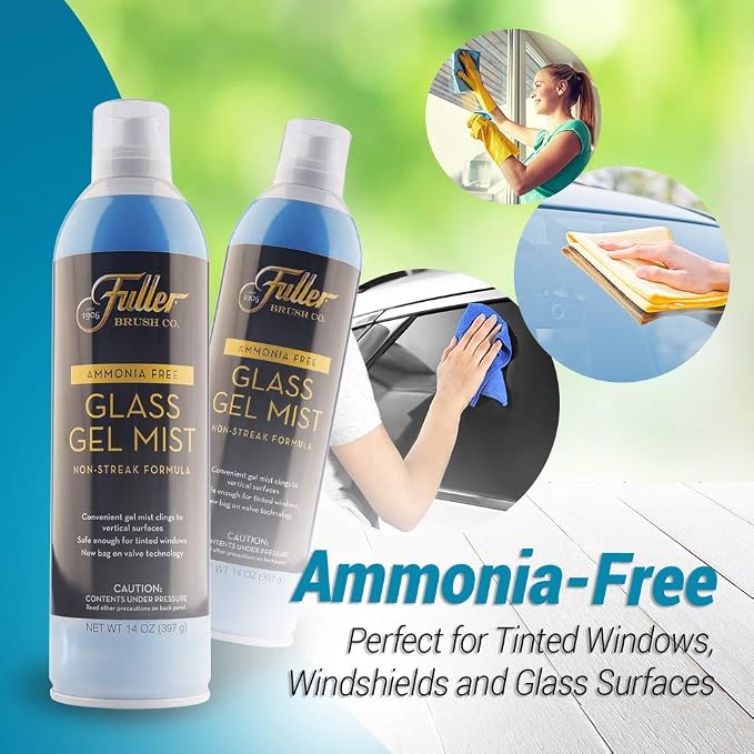 Fuller Brush Glass Gel Mist Spray – 14 oz Glass Cleaner - Image 6